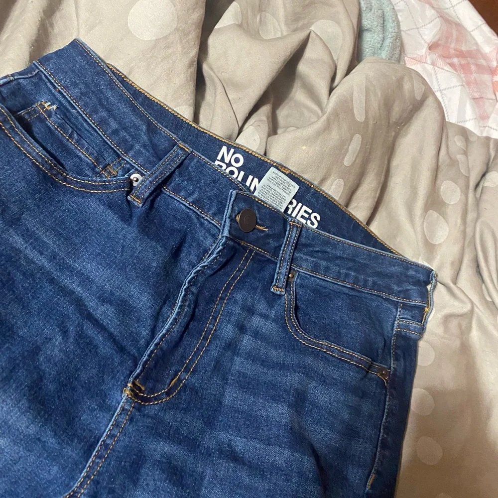 No Boundaries Classic Blue Straight‎ Leg Jeans